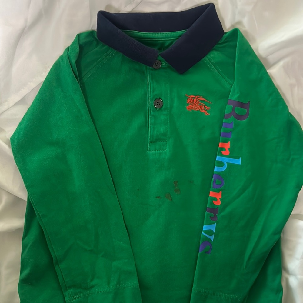Burberry Long Sleeve Polo